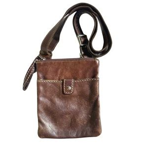 Small Roots Canada Genuine Leather Crossbody Bag